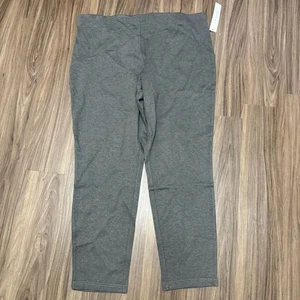 Pantalones ponte tribales para mujer grises con bolsillos elásticos talla XXL nuevos con etiquetas - Imagen 1 de 9