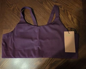 Girlfriend Collective Sport-BH Deep Purple/Plum Größe XXL Neu mit Etikett - Bild 1 von 5