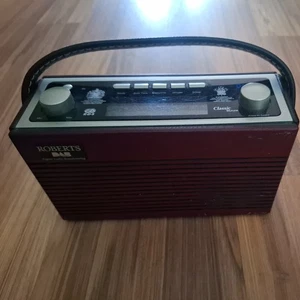 Roberts Classic Blutune DAB DAB+ /FM + Bluetooth Radio Retro Wooden Case - Picture 1 of 7