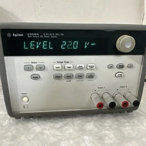 Agilent E3646A DC power supply, dual output, 0-8V/ 3 A & 0-20V/ 1.5 A, 60 W GPIB - Picture 1 of 11