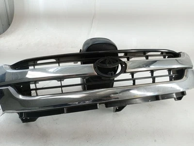 Parrilla delantera cromada Toyota Hilux 2001-2003 OEM repuesto ¡rechazada! Foto 1 de 4