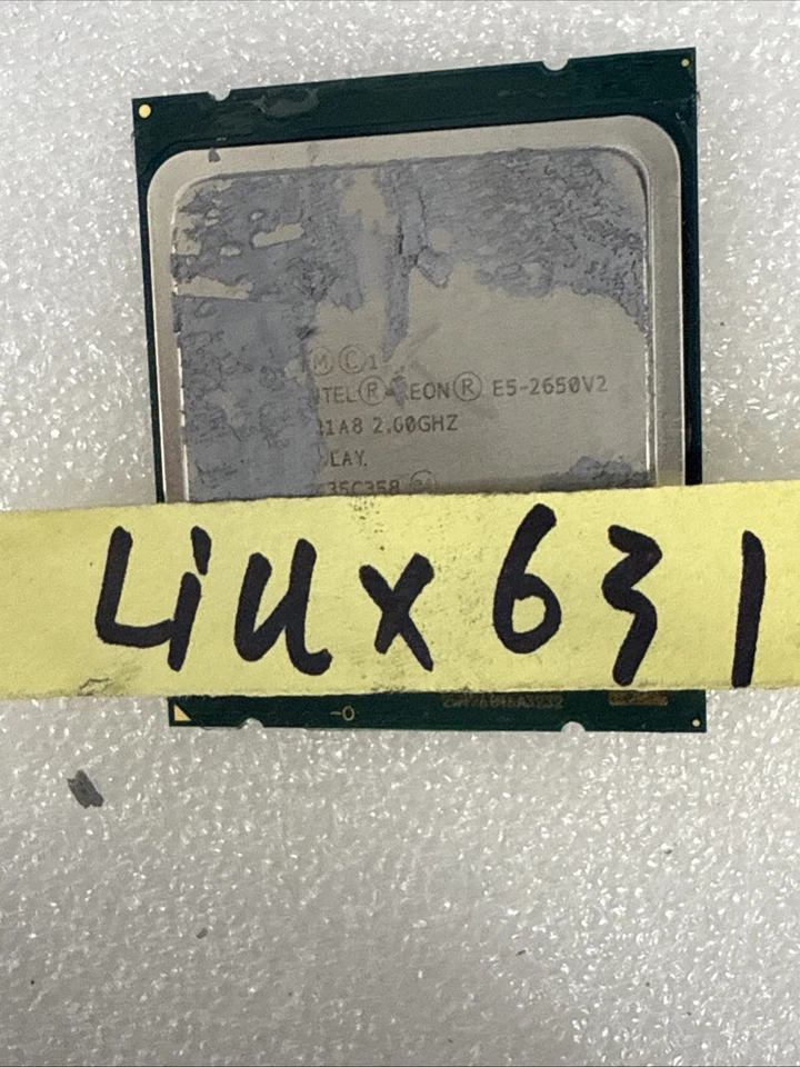 Intel Xeon E5-2650 V2 E5-2650V2 2.6GHz 20MB 4000MHz LGA2011 CPU Processor SR1A8 - Image 1 of 1