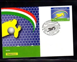 Postcard Maximum 2021 Italy Winning European Cup Football - Picture 1 of 1