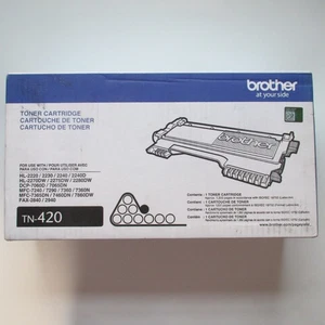 Cartucho de tóner negro Brother TN-420 (sellado) - Imagen 1 de 7