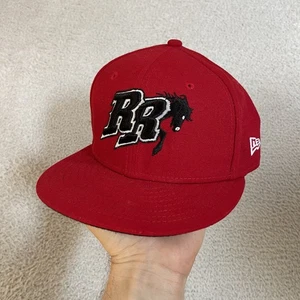 Frisco Rough Riders Hat Cap Size 7 1/2 Red New Era Fitted MiLB Minors Vintage - Picture 1 of 9