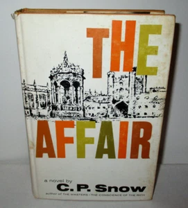 The Affair A Novel By C.P. Snow (1960 B.C.E. Vintage Hardcover) - Picture 1 of 14