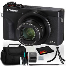 Canon PowerShot G7 X Mark III Digital Camera (Intl Model) - Case and 12" Tripod