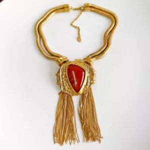 Collar colgante de piedra boho de Zara de 16" retro para mujer fiesta vacaciones joyería - Imagen 1 de 7
