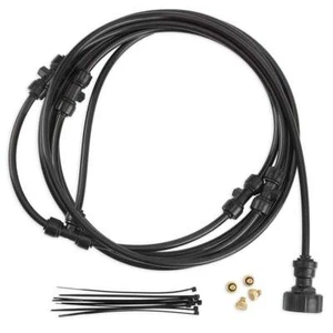 Fan Misting Kit Outdoor Mist Cooling System Water Mister Spray Fan Mister Kit - Picture 1 of 15