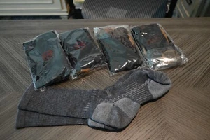 Paquete de 4 pares de calcetines de vestir transparentes sedosos delgados + calcetines gris adicionales NUEVOS - Imagen 1 de 7