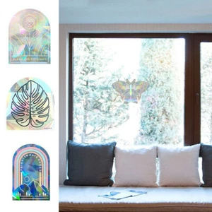 Wall Stickers Star Rainbow Bedroom Sticker Sun Catcher Butterfly Window Film - Picture 1 of 19