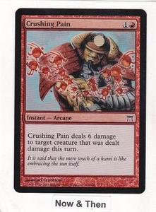 MTG: Champions of Kamigawa: Foil: Crushing Pain - Picture 1 of 1