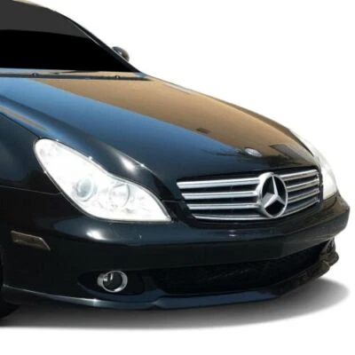 Spoiler labial dianteiro estilo personalizado para Mercedes-Benz CLS550 2007-2009 - Imagem 1 de 4