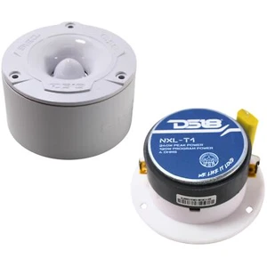 3.75" 60 Watt RMS 4-Ohm Water Resistant Marine Tweeters Pair NXL-T1 DS18 - Picture 1 of 9