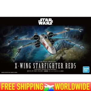 [BANDAI] Star Wars "X-WING STARFIGHTER RED5" 1/72 Scale Plastic Model - Picture 1 of 12
