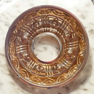 Anillo de guirnalda de aluminio tono cobre vintage molde de gelatina Bundt sartén acanalado - Imagen 1 de 6