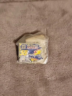 Vintage Square D Kenny Wallace Racing Hat Pin NIP - Изображение 1 из 2