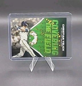 2024 Topps Series 2 Covering the Field Christian Yelich #CTF-21 Brewers  - Picture 1 of 2