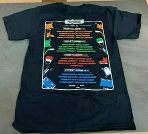 NHL Size Small T-Shirt Black Tee Stanley Cup Playoffs Halbfinale 2020-2021 Neu - Bild 1 von 4