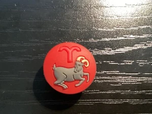 ZODIAC ARIES RAM - AUTHENTIC ‘06 JIBBITZ SHOE CHARM FIT CROCS - Picture 1 of 3