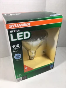 SYLVANIA ULTRA LED 14-Watt (100W Equivalent) 3000K PAR38 Dimmable Wet Rated - Picture 1 of 7