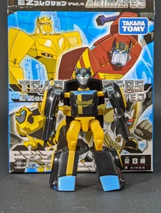 Transformers EZ Collection Vol 4 Animated Elite Guard Bumblebee completo Takara - Imagen 1 de 5