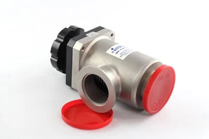 MKS LPV1-50-AK-MNVN MANUEL HIGH VACUUM VALVE CLEANED - Picture 1 of 4