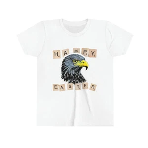Youth Short Sleeve Tee Happy Easter - Picture 1 of 3