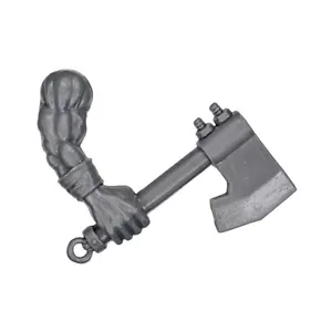 Warhammer 40K Ork Boyz Bits: Rechter Choppa Arm B - Bild 1 von 1