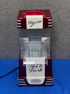 Hot Air Popcorn Popper Retro Series - Nostalgia Electrics RHP625 - Image 1 of 4