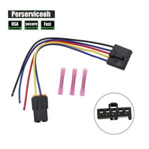 NEW Blower Motor Resistor Harness Pigtail Connector Fit Select GM Ford US - Picture 1 of 10
