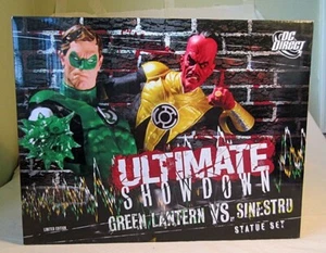 DC Direct Ultimate Showdown Green Lantern vs Sinestro Statue Set 647/1500 - Picture 1 of 6