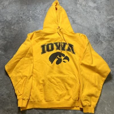 Vintage Jerzees Iowa University Hoodie - Image 1 of 4