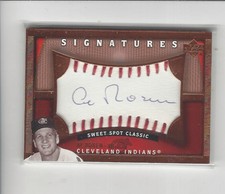 2005 Sweet Spot Classic Signatures Al Rosen AUTOGRAPH Indians