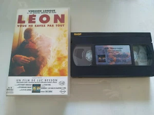 Leon Luc Besson Jean Reno Long Version +20 Min VHS V.O. French Subtitles - Picture 1 of 6