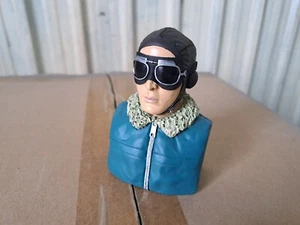 WW2 USAF 1/6 1:6 Pilot Figure for RC Warbirds Painted Ready to Use Free Shipping - Picture 1 of 9