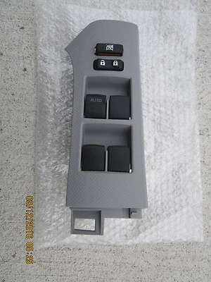06-11 TOYOTA YARIS 4D HATCHBACK MASTER INTERRUPTOR VENTANA ELÉCTRICA GRIS P/N 84820-06070 Foto 1 de 4