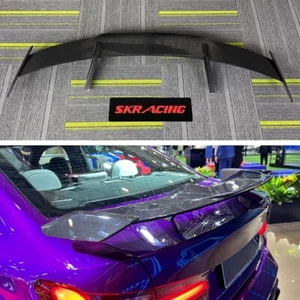 For Kia Forte K3 2019-2023 Carbon Fiber GT Rear Trunk Lip Spoiler Wing Bodykit - Picture 1 of 24