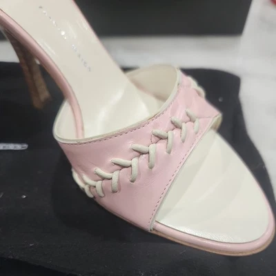 Giuseppe Zanotti Women's Heels Size 5 In Pink W/Brown Heels. New In Box! Rare  - Image 1 of 4