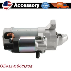 1X Motor De Arranque Para BMW 540i 740i 840i M2 M3 M4 X4 X5 X6 Z4 3.0L l6 12418671505 - Imagen 1 de 15