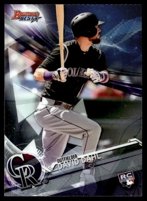 2017 Bowman's Best David Dahl #11 - Image 1 of 2