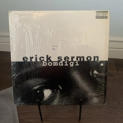 ERICK SERMON - BOMDIGI / REMIX / TELL 'EM (12") 1995!!  RARE!!  DEF SQUAD / EPMD - Image 1 of 4