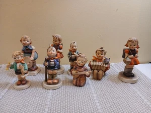 Lote de estatuillas Hummel vintage - Lote de 7 piezas artesanales o reparaciones dañadas Shel 21 - Imagen 1 de 23