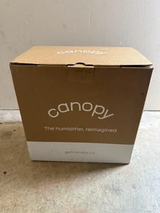 Canopy White Bedside Humidifier 2.0, 36HR Run Time, 2.5L Capacity New In Box - Picture 1 of 4
