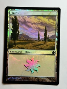 Plains () Theros 233 Foil MTG Card LP-NM - Picture 1 of 2