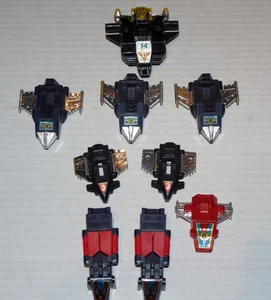 DIACLONE DIAKRON MULTI-FORCE 14 GATS G-BLOCKER LOT OF 9 PARTS LOOSE 1983 TAKARA - Bild 1 von 2