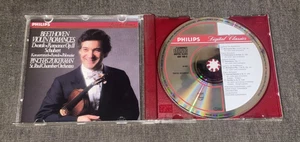 Philips 420 168-2 ed1 DDD Zukerman, violin: Beethoven, Dvorak, Schubert. NO IFPI - Imagen 1 de 3