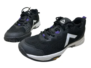 Scarpe donna Tyrol Velocity V Pickleball 8,5 nero bianco e viola nuove senza scatola - Foto 1 di 13