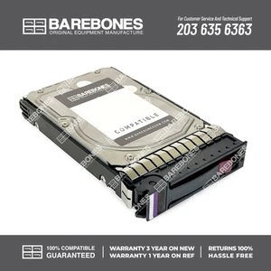 857642-002 COMPATIBLE 3 ans garantie BBO NEUF VRAC HPE 10TB SAS 12G 7,2K LFF LP - Photo 1/3