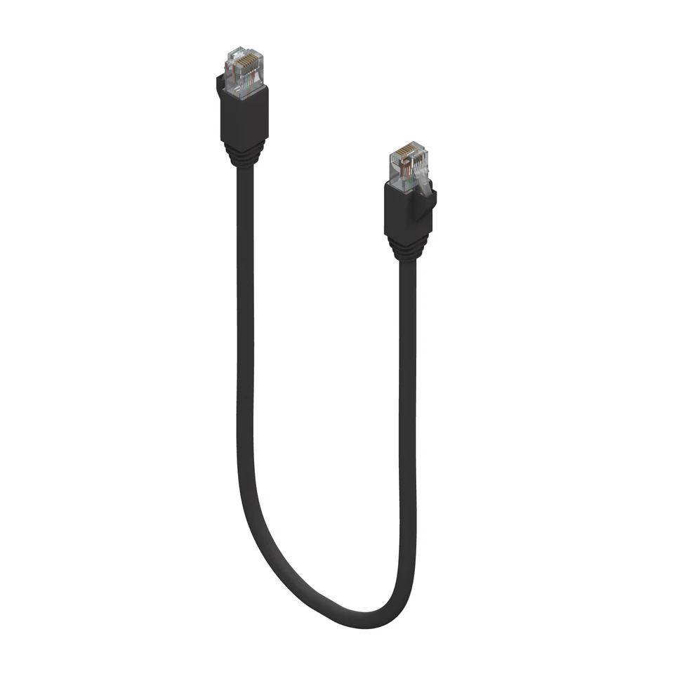 Belden E601001 DataTuff Cat 6 IP20 RJ45 Double-Ended Cord Set Length 1 Meter - Image 1 of 1